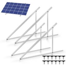 Randaco - swanew Support de panneau solaire 41 pouces, 4 paires de support de module solaire universel 104 cm