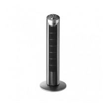 Ventilateur colonne oscillant Randaco 30W 3 vitesses H38cm Noir - Noir