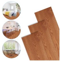 Pvc Bodenbelag Vinylboden Selbstklebend mit Holz-Optik, 14 Stück 1,95 m² Vinyl Klebefliesen Bodenfliesen Selbstklebend, pvc Boden Rutschfest