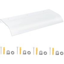TolleTour Vordach brandneu Plexiglas und Fenster Vordach Tür Vordach 40x80cm dreidimensionale Oberfläche