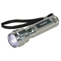 6000.149 Flashlight titanium, led superpower 1W - grey - Ranex