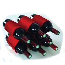 Range bouteille de vin en feutrine - Astuceo
