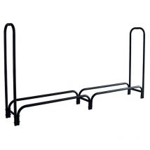 Range bûches - Range bois - 244 cm - Capacité de stockage : 300 kg intérieur ou extérieur