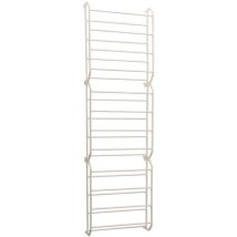Range-chaussures modulable spécial porte – 36 paires – Dimensions : 180 cm x 52 cm x 17 cm – Polypropylène, Métal – IDEBOX