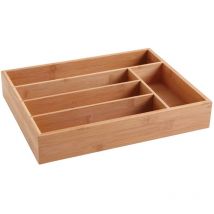 Range-couverts bambou pour tiroir