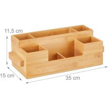 Range couverts ustensiles pour serviettes couverts en bambou