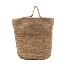 Panier de rangement Mira en Chanvre Naturel avec anse h. 40cm