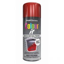 Paint Factory - 2690 Colour It Spray Paint Red Primer Matt 400ml