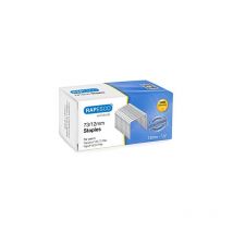 Lot de 2000 agrafes galvanisées 73/12 mm argent 1261 - Rapesco