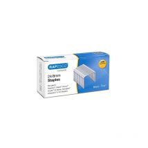 Lot de 5000 agrafes argent S24807Z3 - Rapesco