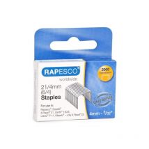 21/4mm Galvanised Staples (Pack 2000) - Rapesco