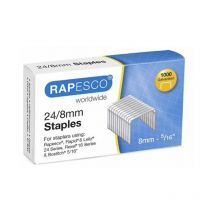 24/8mm Galvanised Staples (Pack 1000) - Rapesco