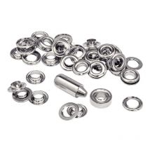 Lot de 25 oeillets acier Diam.12 - Rapid