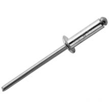 Rapid Standard Aluminium Rivets 4 x 12mm Bag of 100