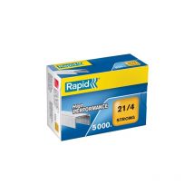Box de 5000 agrafes 21/4 - fil de fer galvanisé renforcé - pin de 4mm - Rapid
