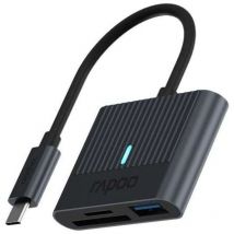 Rapoo UCR-3001 USB 3.2 Gen 1 (3.1 Gen 1) Type-C Card Reader