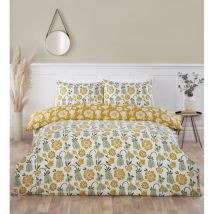 Rapport Victorian Bloom Green Duvet Cover Set King Bedding Set