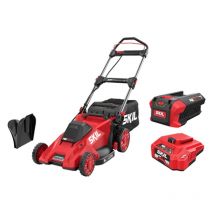 Cortacésped Skil 0180BA con batería de 5,0 Ah y cargador
