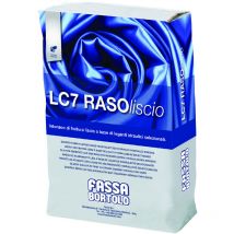 Fassa lc7 rasoliscio intonaco di finitura in polvere - kg.4 in sacco