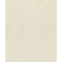 Rasch - Carta da parati 860122 della collezione b.b Home Passion vi – Carta da parati in tessuto non tessuto tinta unita color crema con struttura a