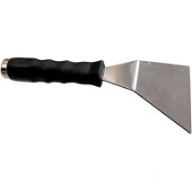 Raschietto acciaio temperato rinforzato cm10 lama inclinata liscia senza manico