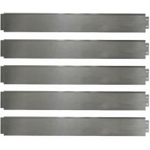 Rasenkante , Silber, 100 x 14 cm 20 Meter, OK-Living