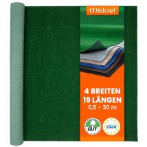 Midori - Rasenteppich 67 x 150 cm Grün mit Noppen Kunstrasen Teppich Balkon Terrasse Outdoor