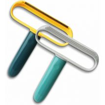 Rasoir Anti Bouloche, 2Pcs Brosse Anti Poil, Anti Peluche Vêtement, Anti Bouloche Vêtement, Rasoir à Peluches Portable Manuel de Double Face pour