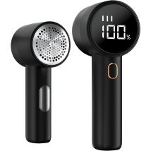 Rasoir Anti Bouloche Vetement Électrique, Rechargeble Rasoir Vetement Anti Peluche, Écran LED Coupe Bouloche Appareil