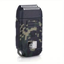 Rasoir électrique Rasoir électrique Machine de rasage rechargeable pour hommes Rasoir Rasoir à barbe Utilisation humide-sèche Tondeuse à barbe