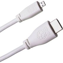 T7733ax Câble Hdmi [1x Hdmi Mâle - 1x Hdmi Mâle D Micro] 2.00 M Noir - Raspberry Pi
