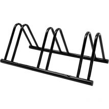 Rastelliera Portabicicletta 3 Posti Agrati 8003W in Acciaio Nero