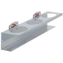 Dosenhalter 3-fach Breite 300 mm ø 70 mm passend für Lochplatten