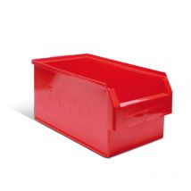 Sichtlagerkasten L500xB300xH250mm pe rot Kappes