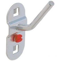 Schräghaken T14/40xØ6mm pulverbeschichtet passend für Lochplatten