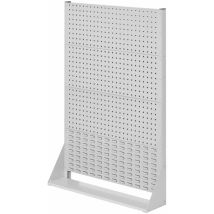 Kappes rasterplan Stellwände Einseitig Größe 4 - 3x Lochplatten 1x Schlitzplatte Lichtgrau Ral 7035