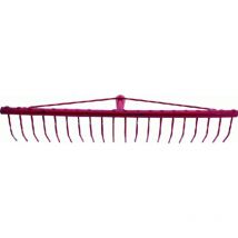 Keyman Rastrello Da Fieno 20 Denti Cm 61 In Acciaio Zincato. Attacco Fisso