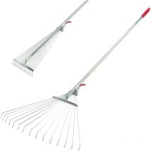 Rastrillo Jardin Regulable Papillon Con Mango