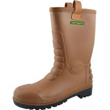 Rigger Boot S5 Lined W/Resist S5 RAT08 Size uk 5 - Tan - Tuffsafe