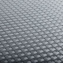 Rattan Art - Ratán de rotin tressé (gris) 90x300 cm