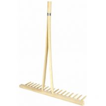 La Boissellerie Du Velay - Rateau bois equerre 17 dents bois