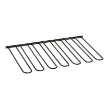 Support De Verres À Pied - 6 Rangées - Finition : Anthracite - Largeur : 500 Mm - Nombre De Rangées : 6 - Profondeur : 300 Mm Mb2