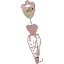 Râtelier à foin ehop carotte rose pour rongeur Zolux