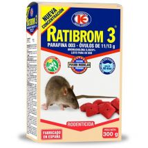 Raticida ratibrom-3 pasta fresca ovulos 11-13 gr 300 gr d01.313
