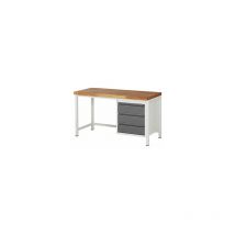 Banco de trabajo bastidor modular 3 cajones anchura de