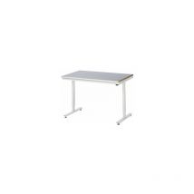 RAU - Mesa de trabajo altura regulable eléctricamente tablero de