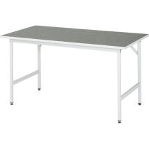 Eurokraft - Table De Travail Linoléum Rau Lxpxh 1500x800x800-850mm
