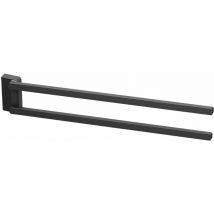 Ravak 10° - Handtuchhalter schwenkbar, 45 cm, Schwarz X07P564