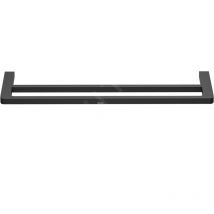 Ravak - 10° - Porte-serviettes double, 630 mm, noir X07P562