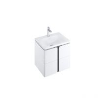 Balance - Meuble sous lavabo 500x500x465 mm, blanc/graphite X000001365 - Ravak